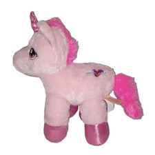 2016 Dan Dee Collectors Choice Pink Sparkle Unicorn Plush Stuffed Animal Toy 12"