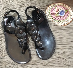 coach flower sandals