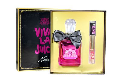 Viva La Juicy Noir 2 Pcs Set 1.7oz./50ml Edp Spray For Women New