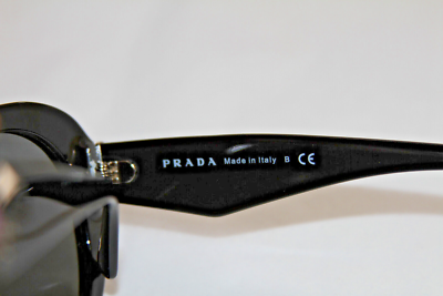 Prada Voice SPR 26Q-F Black Crystal Embellished Sunglasses  display picture 3