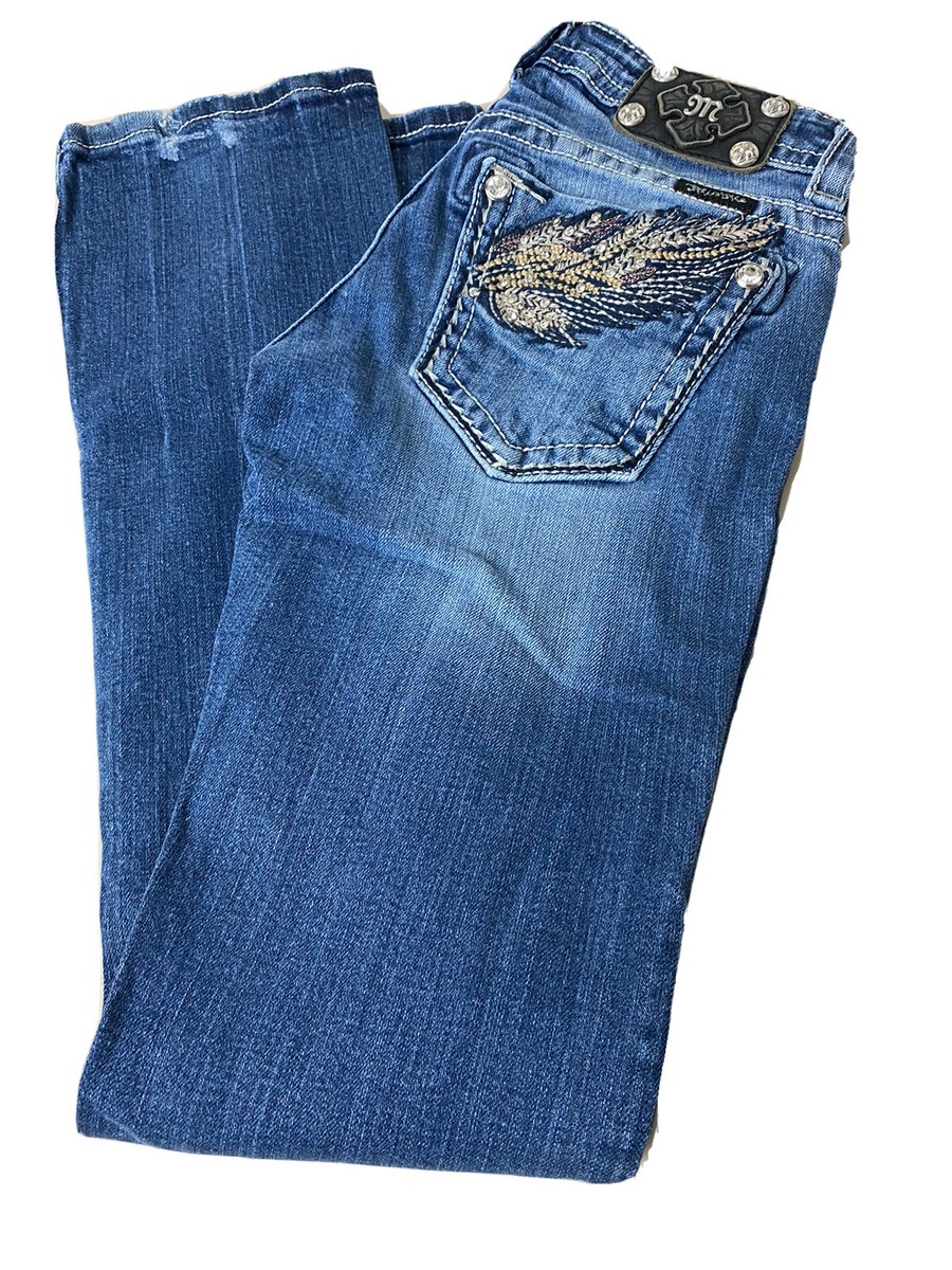 中国長城　Studded Patchwork Bootcut Jeans 26 $_12.JPG?set_id=880000500F