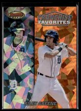 2020 Bowman's Best 2000 Franchise Favorites Riley Greene Detroit Tigers #FFA-RG