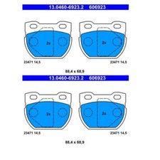 Disque de frein Rover 827