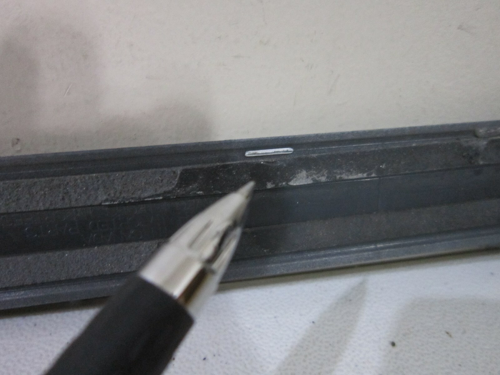 BMW X5 2014-2018 REAR BUMPER TRIM MOLDING GRAY COLOR OEM 