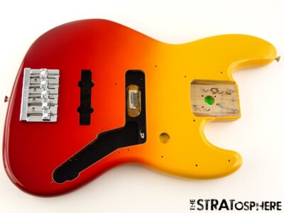 Fender Player Plus Active Jazz J Bass V 5 String BODY + HARDWARE Tequila Sunrise