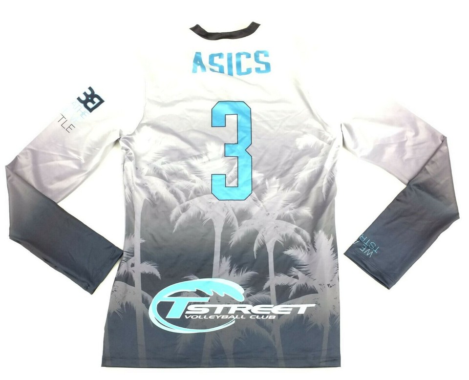 Veste Baseball Vintage Descente Three Hawks – Bleue, Taille L (coupe Plutôt M) – édition Japonaise