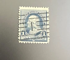 1890-93 Gray Blue 1 Cent Benjamin Franklin #219 (MM)