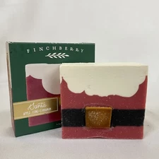 Finchberry Soap Santa Claus Apple Clove Cinnamon Vegan Friendly Christmas