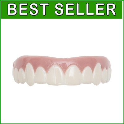 Premium Bleached White Cosmetic Tooth Covers - Instant Smile Makeover (Small)