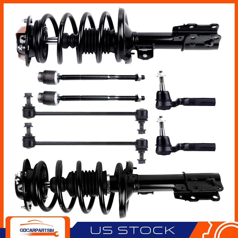 04-12 Chevy Malibu 05-10 Pontiac G6 Front Suspension Strut Sway Bar Link Tie Rod Kit  
