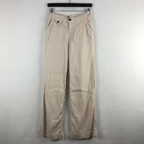 Level 99 Women's Size 26 Beige Wide Leg 