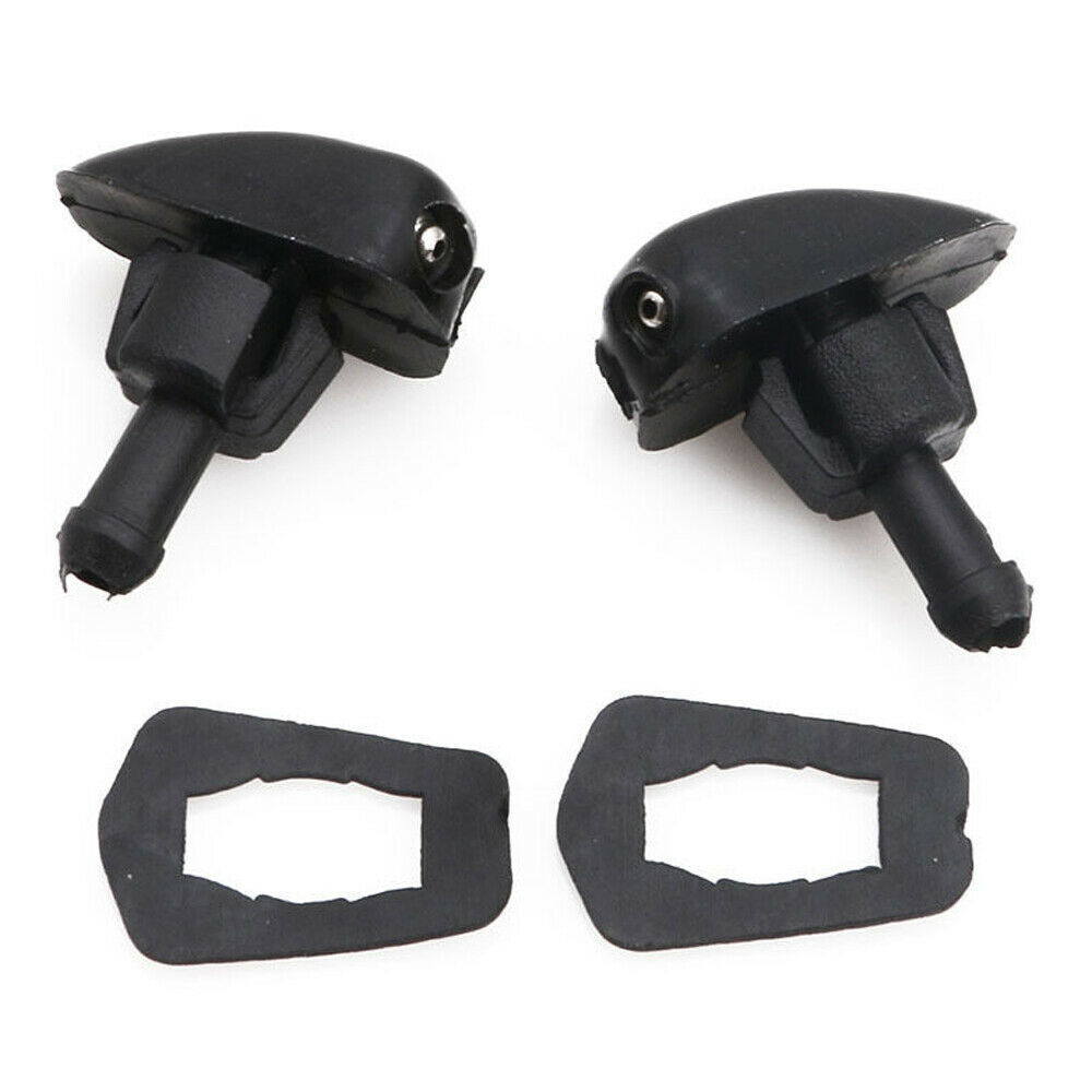 2x Car Window Windscreen Wiper Water Spray Nozzles Jet Washer Sprayer