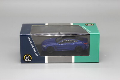 Modèle Réduit BMW M8 Coupé Bleu 1/64 PARA64 - Métal, Boîte Neuve, 2019, Collection