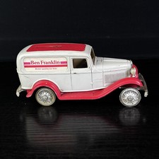 Vintage Ben Franklin bank Ertl 1932 Ford delivery van