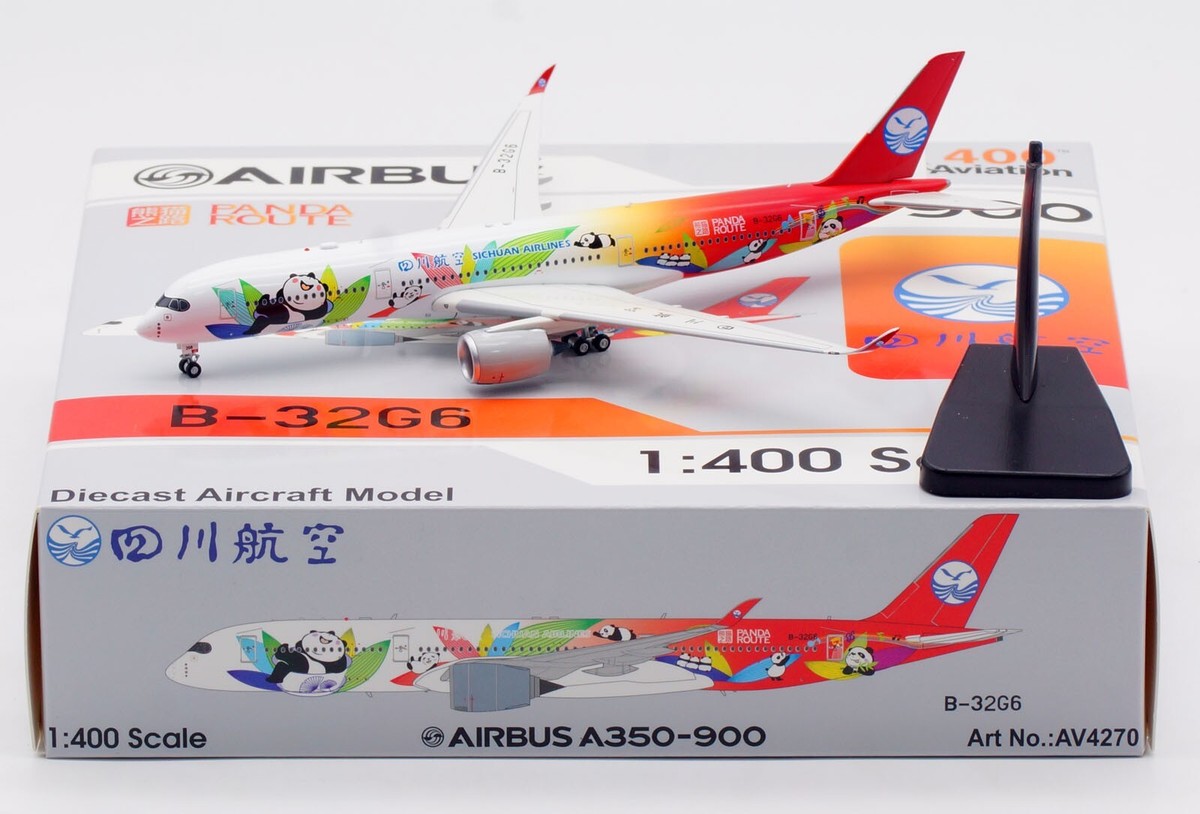 JC WINGS 1/400 四川航空 A350-900 ScaleModelStore.com :: JC Wings 1:400 - XX4100 - Sichuan