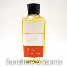 1x Bath Body Works CITRUS CEDAR Shower Gel Body Wash 10oz NEW
