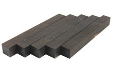 5pcs of Dalbergia Melanoxylon Pen Blanks Small Project Turning 15mm/20mm/30mm