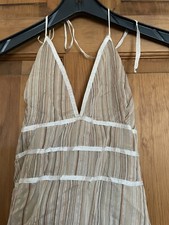 PREOWNED YAYA STRIPED DRESS SUNDRESS XS MADE IN USA
