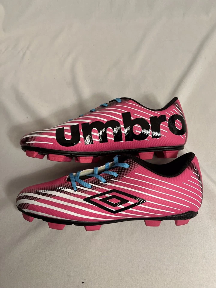Pink Umbro Girls Soccer Shoes Size 3.5 NEW! - Image 3 of 4