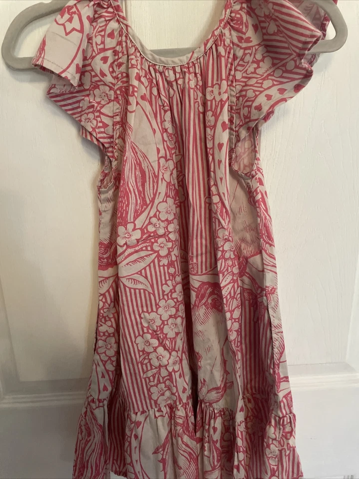 Paper Wings马印花分袖夏季连衣裙4 — 第 3/3 张图片