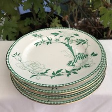 Tablice boczne x 5, Grafton China, A.B.J & Sons, Anglia, styl orientalny, lata 1900