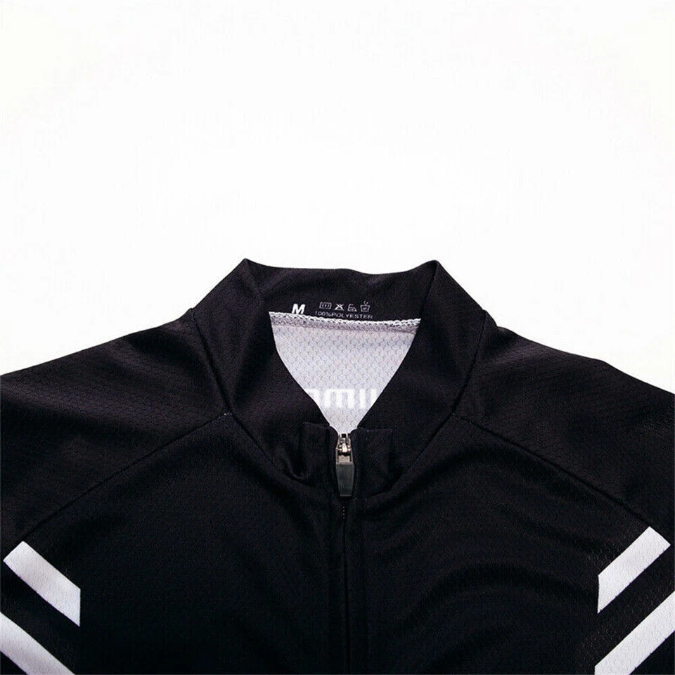 Completo Ciclismo Uomo Maglia 3D Gel Salopette Pantaloncini Corti Imbottiti Set - Immagine 2 di 4