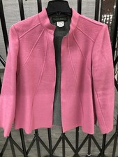 Women  s Harve Bernard Pink Blazer Size 12