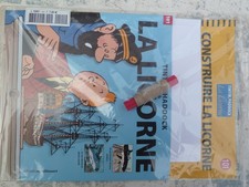 Tintin La Licorne Maquette sous blister n° 101 Collection hachette