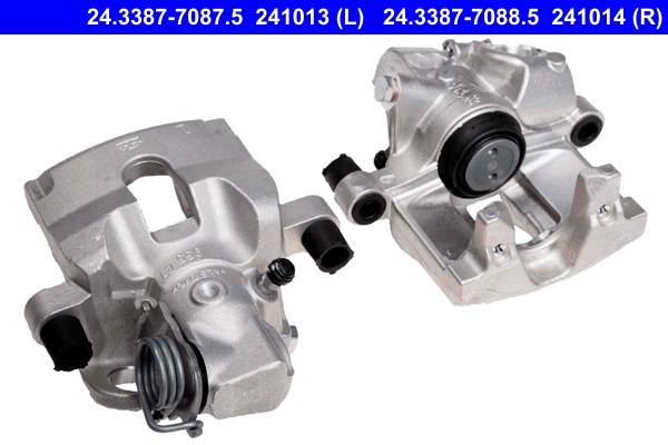 Hinterachse Links ATE 24.3387-7087.5 Bremssattel FüR CitroËN-image