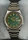 Vintage Refurbished Seiko 5 Automatic Day/Date Japan Made Men's Wrist Watch