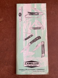 1976 Camillus Cutlery Knife Catalog 31-Page Booklet – American Wildlife – NY