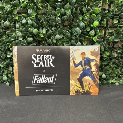Magic the Gathering MTG Secret Lair x Fallout: Beyond Vault 33 Non-Foil