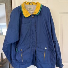 Vintage 80s 90s Colorblock Windbreaker Jacket Pink Yellow Blue Green Medium