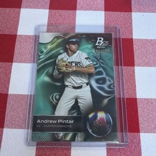 2023 Bowman Platinum - Top Prospects #TOP-98 Andrew Pintar (RC) Aqua /250