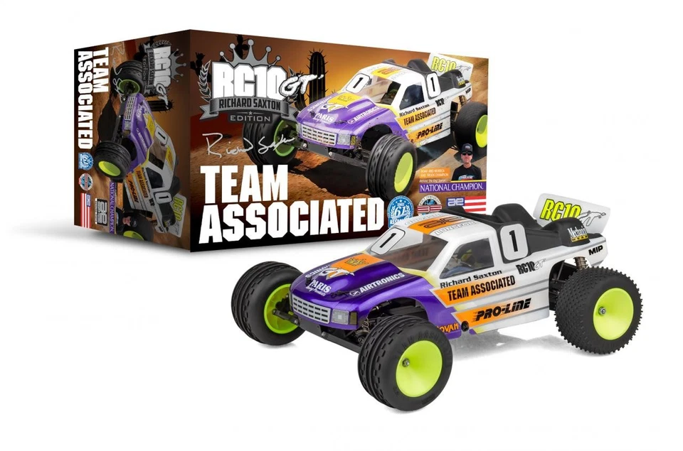 Team Associated RC10GT "Richard Saxton Edition" 1/10 2WD OffRoad Nitro Truck Kit - Image 3 of 4