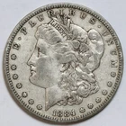1884 $1 Morgan Silver Dollar - RAW - Great Looking Coin - Philadelphia Mint