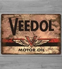 Veedol Motor Oil 8 x 12 Vintage Novelty Metal Sign Made In USA New!