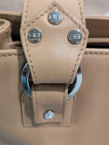 BALENCIAGA Miami Leather Tote Shoulder Bag Camel Authenticated - Picture 6 of 9