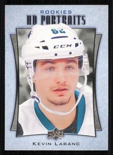 2016-17 Upper Deck UD Portraits #P100 Kevin Labanc