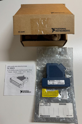 NI 9923 37-Pin D-Sub to Screw-Terminal Block In Box 150888A-01L