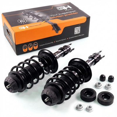 2x Gasdruck Komplett zusammengebaut Federbein Vorne Rechts+Links GH-354582C04