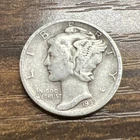 1937-D MERCURY SILVER DIME ACTUAL Coin Get Today & Save & Fill Your Collection