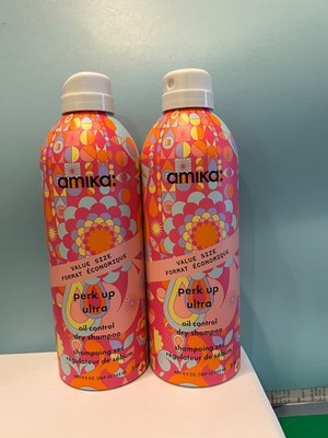 2 Amika Perk Up Ultra Oil Control Dry Shampoo 9.5oz New & Authentic Value Size