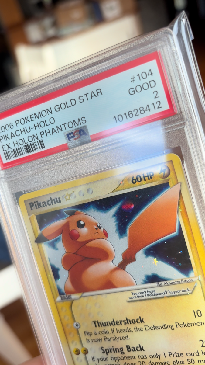Pikachu Star 104/110 Holon Phantoms Holo for sale online | eBay