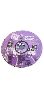 THQ Rugrats Studio Tour PlayStation PS1 Rennspiel Kinder Disc
