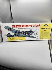 Guillow's Messerschmitt Bf 109 WWII Balsa Wood Flying Model Airplane Kit NEW!