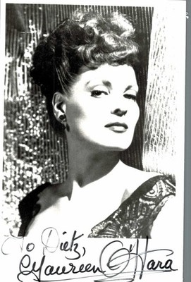 Maureen O Hara    **   Original Unterschrift auf Foto   **   N 746 j