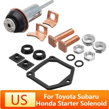 Kit Plunger Contacts Set For Toyota Subaru Honda Starter Solenoid Repair Rebuild