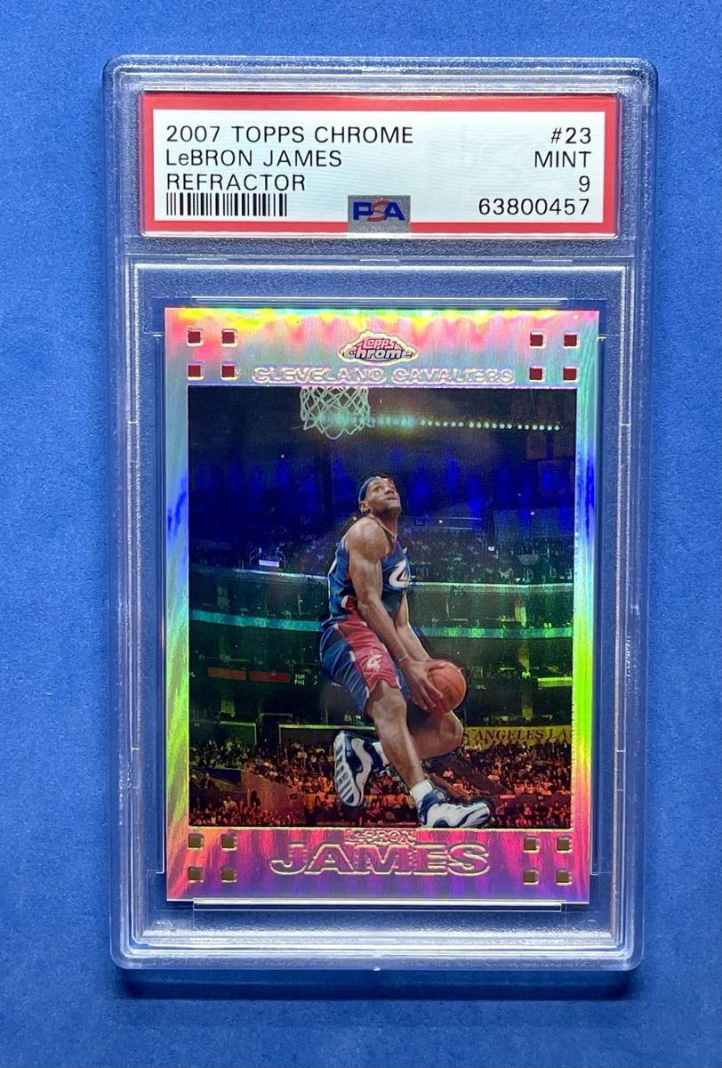 Topps LeBron James 9 Graded Basketball Sports Trading Cards