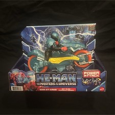 Mattel He-Man Masters of the Universe Man-At-Arms Power Attack Figure & Sky Sled